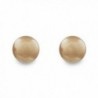 Classic Taupe Color 10mm Faux Pearl Stud Earrings - Pierced Post - C011DHO0MQP