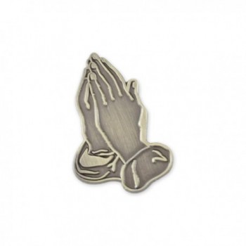 Praying Hands Antique Diestruck Lapel