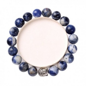 JDZ Amulets Sodalite Elastic Bracelet