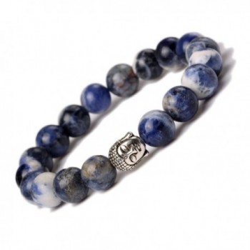 JDZ Amulets Sodalite Elastic Bracelet in Women's Stretch Bracelets