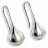 Classic Teardrop Sterling Silver Earrings