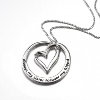 Sterling Silver Forever Pendant Necklace