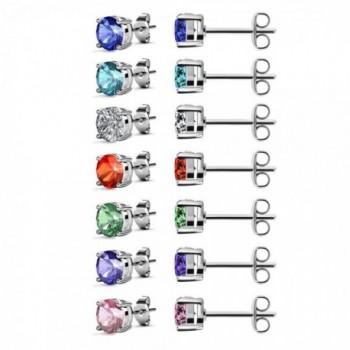 R timer Swarovski Elements Crystal Earrings