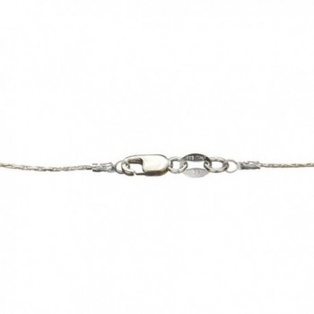 Simulated Turquoise Illusion Sterling Necklace in Women's Chain Necklaces