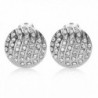 UPSERA Earrings Austrian crystals Hypoallergenic