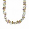 Relios Mixed Metal Pastel Gemstone Beaded Necklace- 20 Inch - CO11BKWQGEX