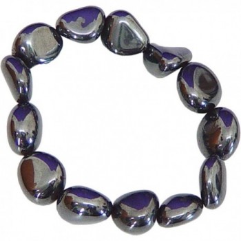 Tumbled Stones Bracelet Hematite - C511HP03ECL