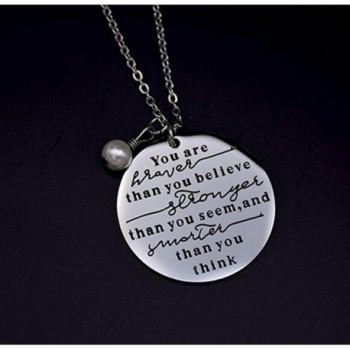 Blerameng Remember Believe Stainless Necklace in Women's Strand Necklaces