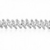 Bling Jewelry Marquise Bracelet Rhodium