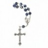 Decade Pocket Rosary Sodalite Gemstones