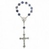 Decade Pocket Rosary Sodalite Gemstones in Women's Pendants