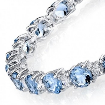 Sterling Classic Simulated Tanzanite Bracelet in Women's Tennis Bracelets