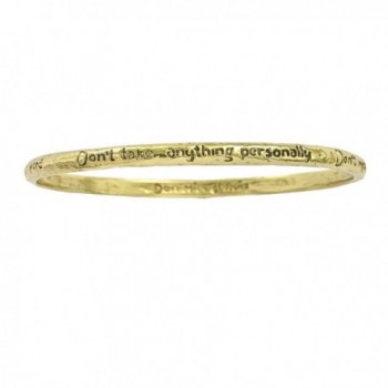 The Four Agreements "Reminder Bangle" Single Bangle - C012BKNHGYF