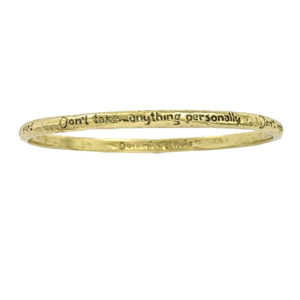 The Four Agreements "Reminder Bangle" Single Bangle - C012BKNHGYF