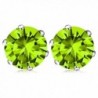 Birthstone Earrings Swarovski Zirconia Stainless in Women's Cuffs & Wraps Earrings