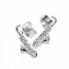 chelseachicNYC Gloss Crystal Saxophone Earrings