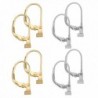 Convertiblez Earring Converters Lever Silver