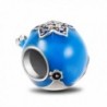 NinaQueen "Cute Blue Whale" 925 Sterling Silver Bead Charms - CK11Y257GQ7