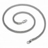 Xusamss Fashion White Titanium Steel Chain Necklace - CV1824QTANQ
