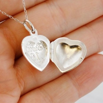 Sterling Silver Birthday Locket Necklace