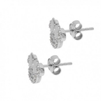 Disney Minnie Sterling Zirconia Earrings