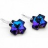 Sterling Silver Earrings Swarovski Crystals in Women's Drop & Dangle Earrings