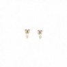 HONEYCAT Mini Diamond Shape Geo Stud Earrings in Gold- Rose Gold- Silver | Minimalist- Delicate Jewelry - Gold - CU17YGHZ0QA
