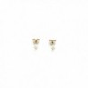 HONEYCAT Mini Diamond Shape Geo Stud Earrings in Gold- Rose Gold- Silver | Minimalist- Delicate Jewelry - Gold - CU17YGHZ0QA