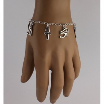 Ancient Bracelet Sterling Silver Cleopatra in Women's Charms & Charm Bracelets