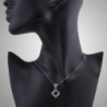 Sterling Filigree Gemstone Pendant Necklace in Women's Pendants