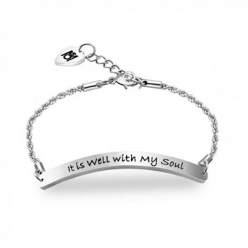 MYOSPARK Christmas Bracelet Scripture Inspirational