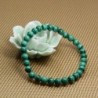 Natural Malachite Gemstone Stretch Bracelet