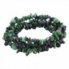 NOVICA Ruby Zoisite Beaded Bracelet- 7'' 'Amazon Forests' - CO12G95HAC1