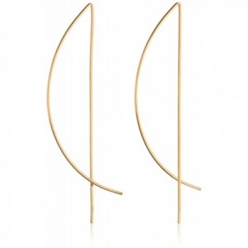 by boe 14K Gold Filled Half Moon Threader Earrings - CB11CWN2CG5