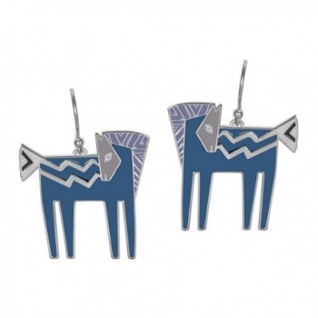 Laurel Burch Classics Collection Temple Horse Drop Earrings - CQ128YVELKX