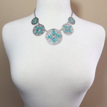 Cutout Southwestern Boutique Necklace Earrings