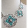 Cutout Southwestern Boutique Necklace Earrings in Women's Chain Necklaces