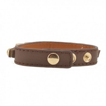 Womens Fashion Buckle Leather Bracelet