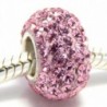 Pro Jewelry 925 Sterling Silver Birthstone June Lt Pink Crystal Bead - C411LSRIXHD