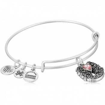 Alex and Ani Fortune's Favor Bangle Bracelet - Rafaelian Silver - C112O5M2TB6