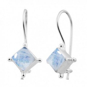 Moonstone 925 Silver Plated Earrings