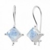 Moonstone 925 Silver Plated Earrings