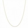 10k Yellow Gold Thin 24in Carded Cable Rope Necklace Chain - CQ119CBCCLP