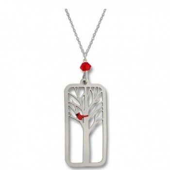 Sienna Sky Cardinal in Tree Necklace N1614 - C412HMVRVDZ