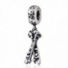 Choruslove Dangle Skis Charm Sport Bead for European Bracelet Christmas Gift - C9128WU0JJ3