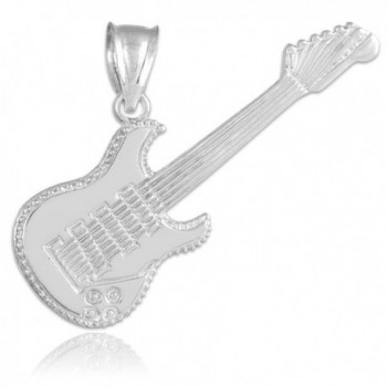 Sterling Music Electric Pendant Necklace