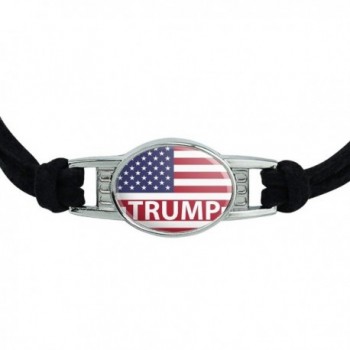 President American Novelty Leather Bracelet