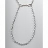 Plated Silver Shorteners Beaded Necklaces in Women's Chain Necklaces
