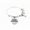 Happy Retirement Silver Tone Expandable Wire Bracelet - CT18342W535