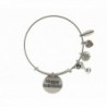 Happy Retirement Silver Expandable Bracelet